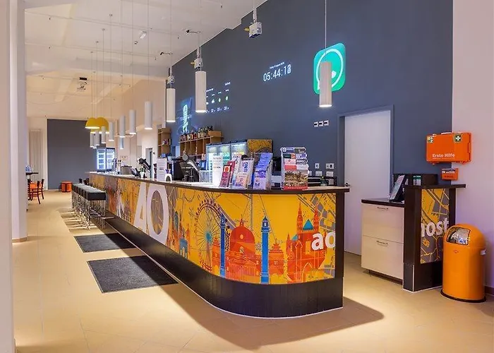 萨尔茨堡火车总站a&o经济型连锁酒店 酒店